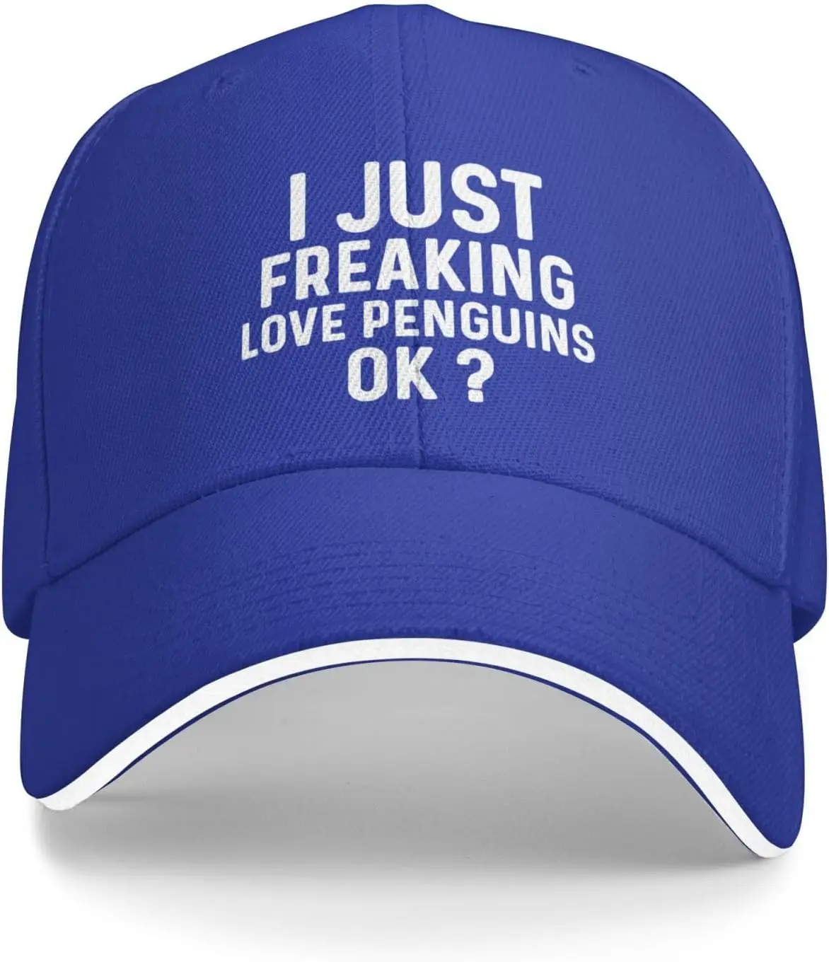 I Just Freaking Love Penguins Ok Hat Women Dad Hat Cool Caps