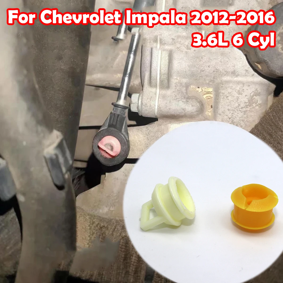 

For Chevrolet Impala 2012 - 2016 3.6L Automatic Transmission Shift Cable Linkage Selector Shifter End Bushing Car Accessories