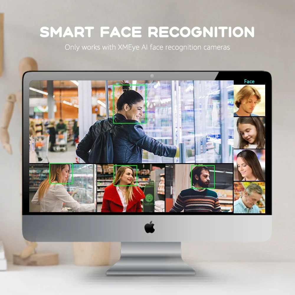 16CH 4K POE NVR (8MP/6MP/5MP/4MP/3MP/1080P) Gravador de vídeo em rede POE, 16CH (16 portas PoE) NVR, até 16x 4K câmeras IP com HDD