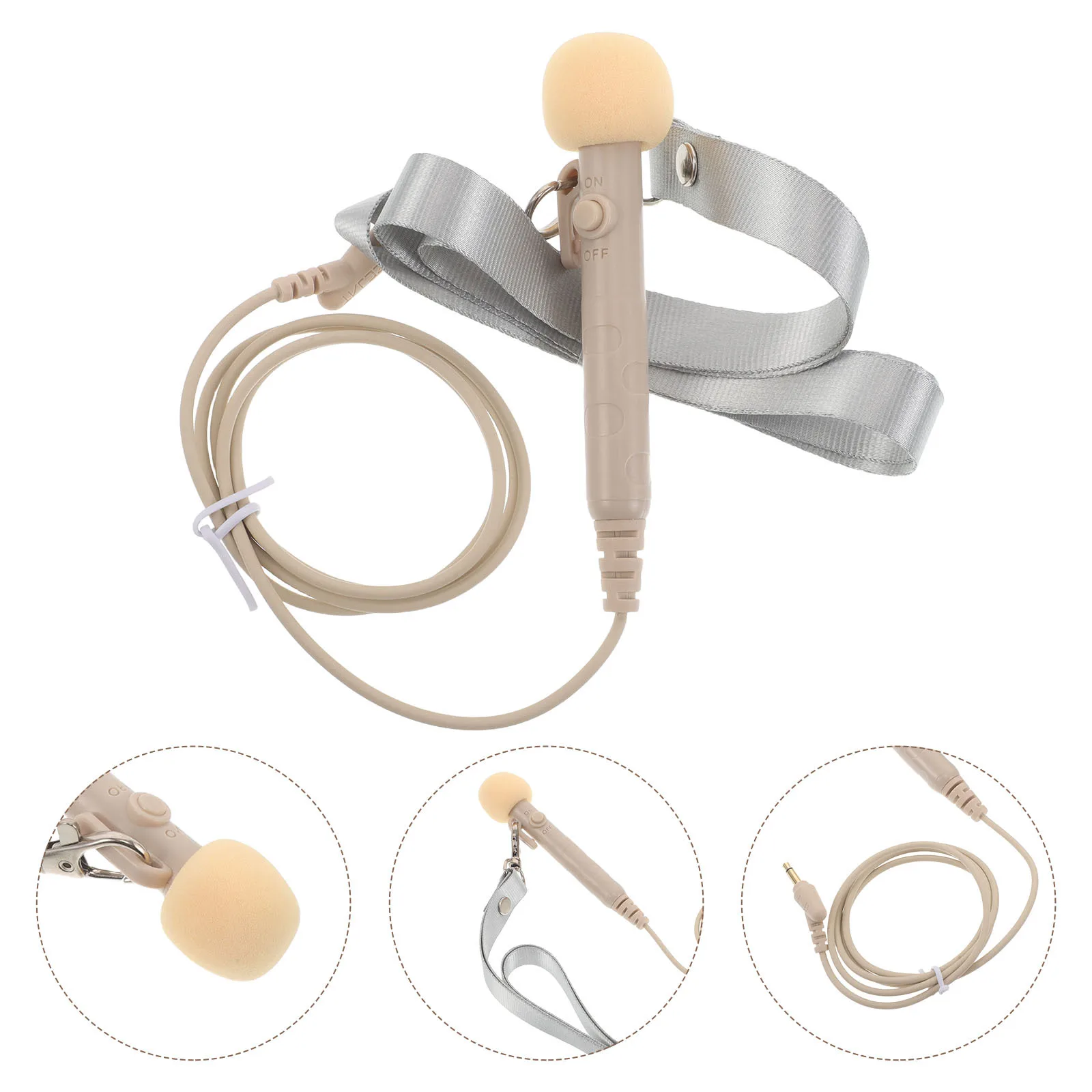 

Wired Handheld Microphone Portable Mini Voice Amplifier for Teachers Classroom Presentations Tour Guide Singing Noise Canceling