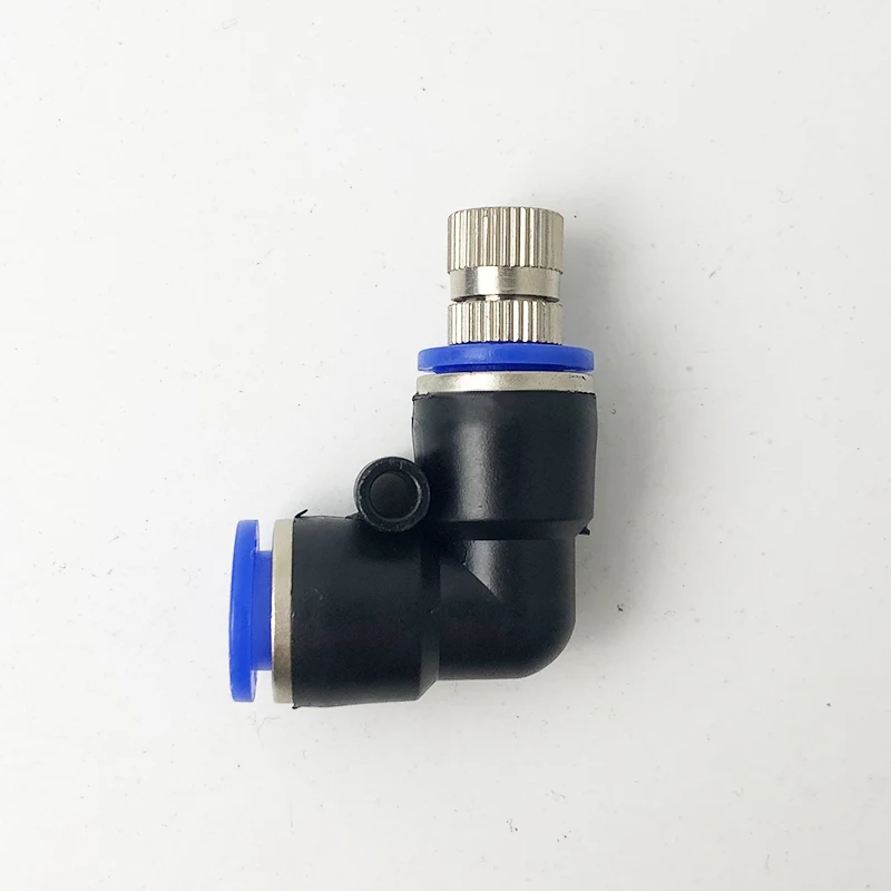 5pcs 6mm Low Pressure Misting Fog Nozzles With Quick Access Tee Connector Breeding Garden Landscaping Irrigation Sprayers