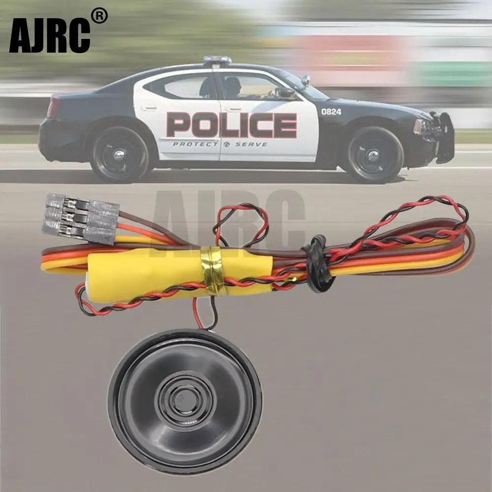 

Rc Car General Siren Sound/ambulance Sound Suitable For 1/10 1/12 1/8 Rc Car Trax Trx4 Axial Scx10 D90 D110 Yikong