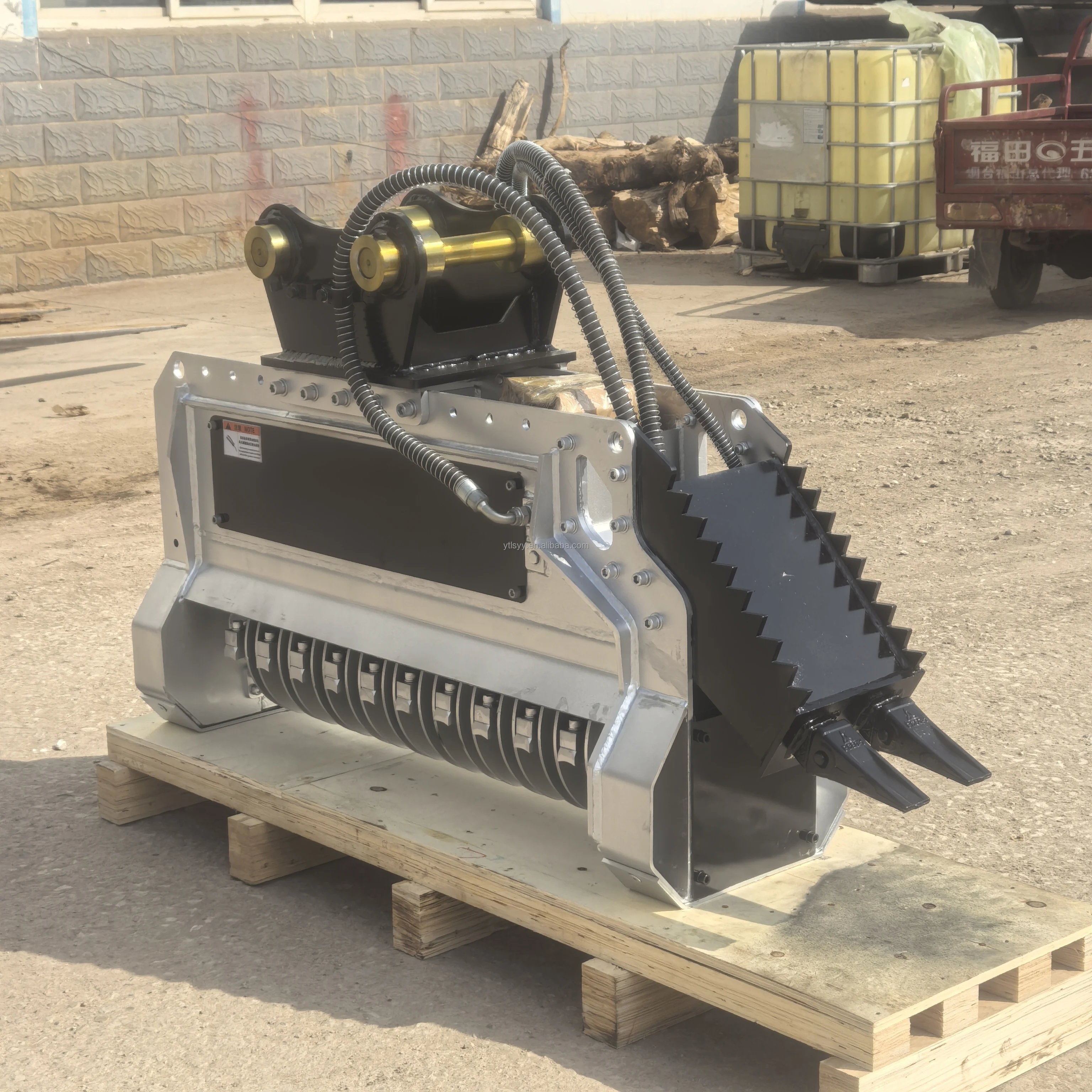 Excavator mini lawn mower forest cutter brush cutter