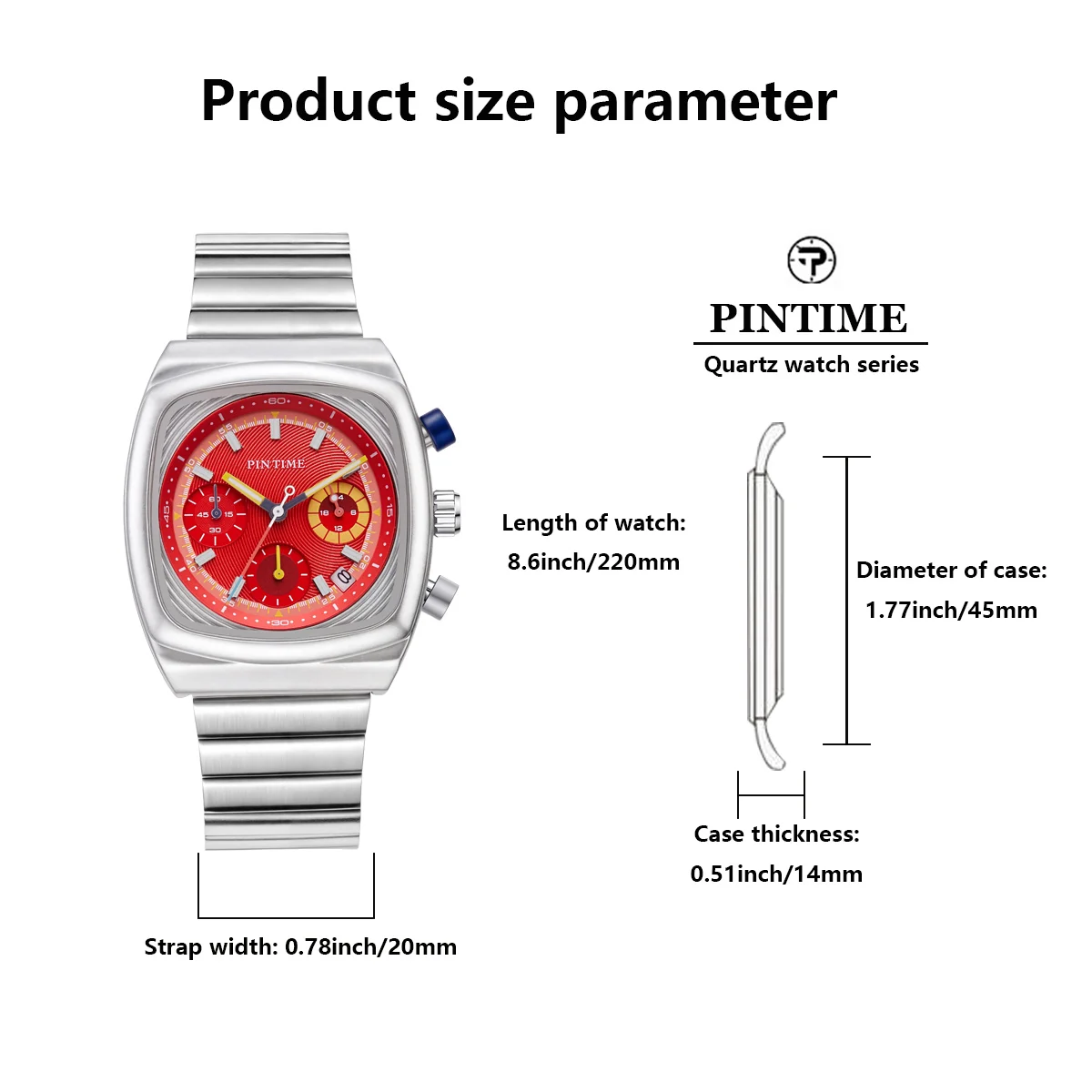1pc Square Men's Watch - High-end Sport Watch, Casual Watch, Fashion Accessory, Simple Style, Streamlined Design, Durable Constr
