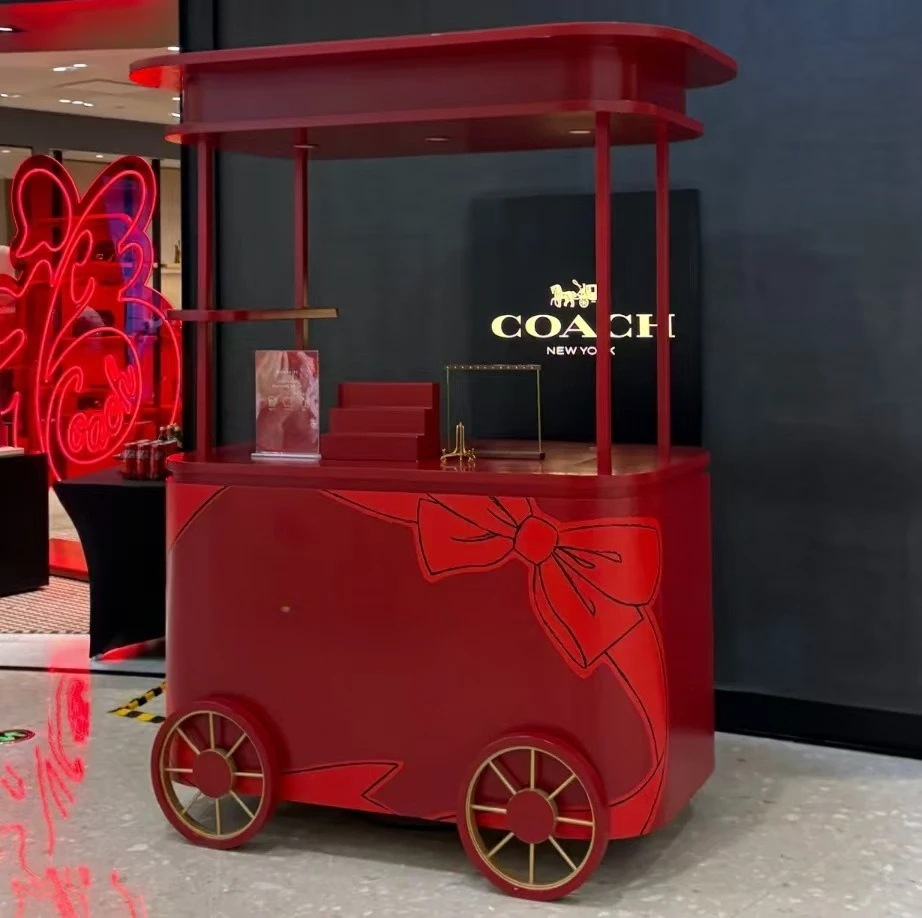 Customizable Internet celebrity stall trolley hotel snack festival booth shopping mall float monopoly promotions display car