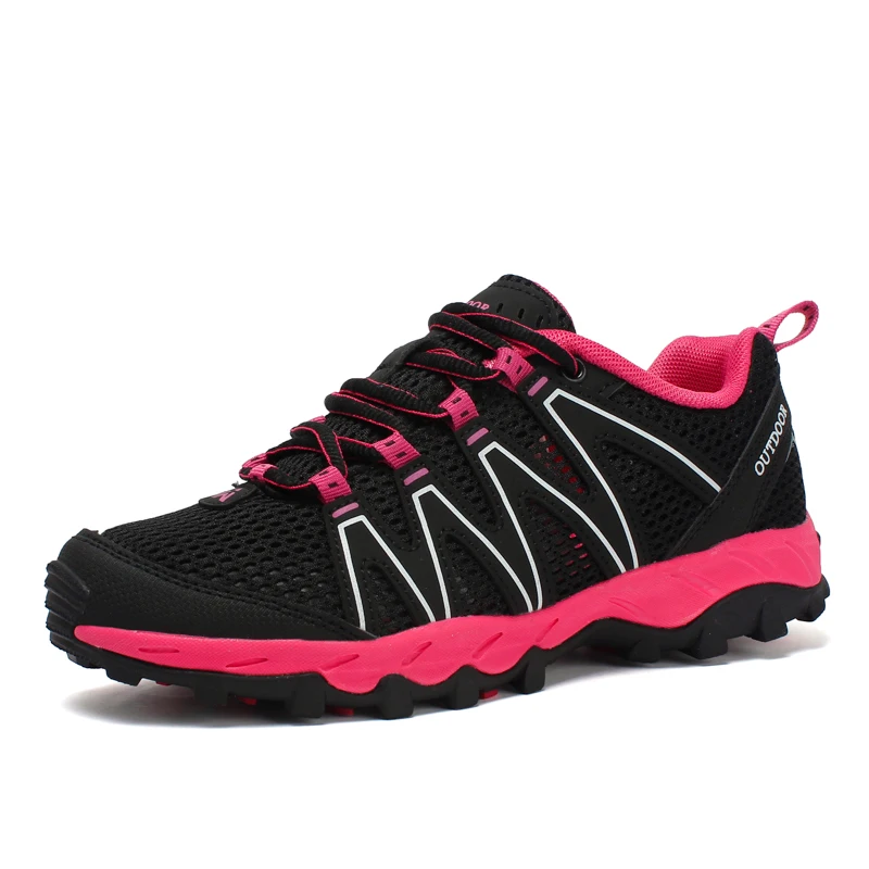 

Brand Women Sneakers Mesh Women's Hiking Shoes Cushioned Breathable Trekking Sports Climbing Boots Outdoor Women Tourism Sneaker