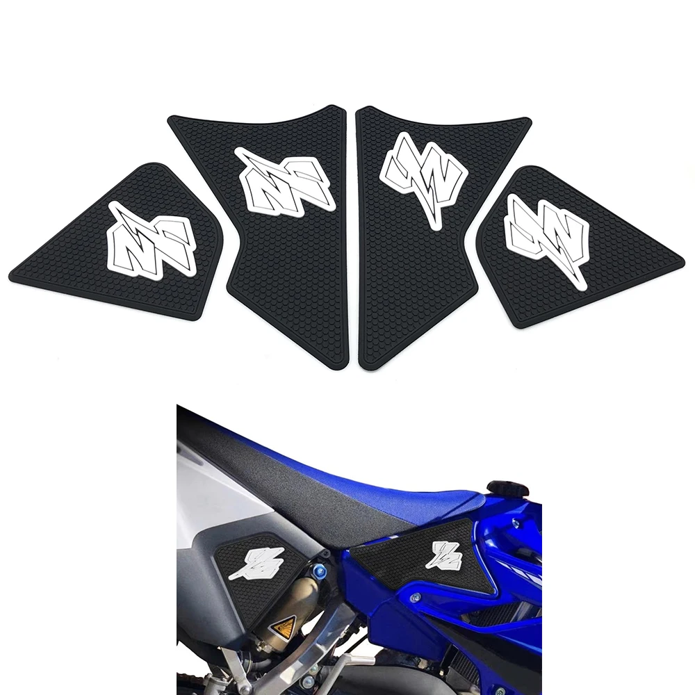 

Motorcycle Fuel Tank Pads Sticker Side Gas Knee Grip Protector Traction Decals For YAMAHA YZ125R YZ250R YZ 125R 250R TWO STOKE