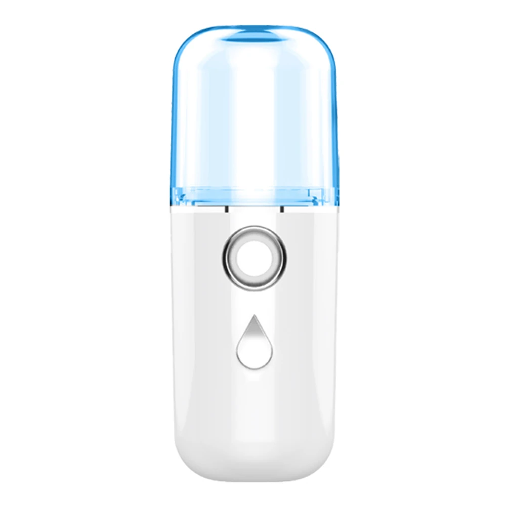 

Water Replenishment Instrument Handheld Beauty Tool Fast Atomization Fine Fog for Skin Nourishment White
