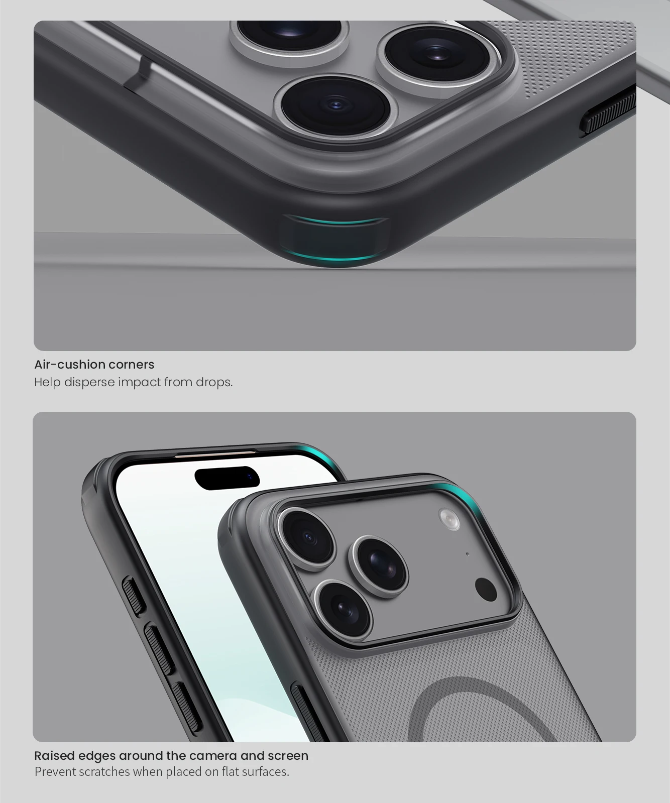 NILLKIN Schutzhülle für iPhone 18 Pro Max, passgenau, magnetisch, super mattiert, hochwertige PC-Abdeckung für 17 Pro Max – Detail 8