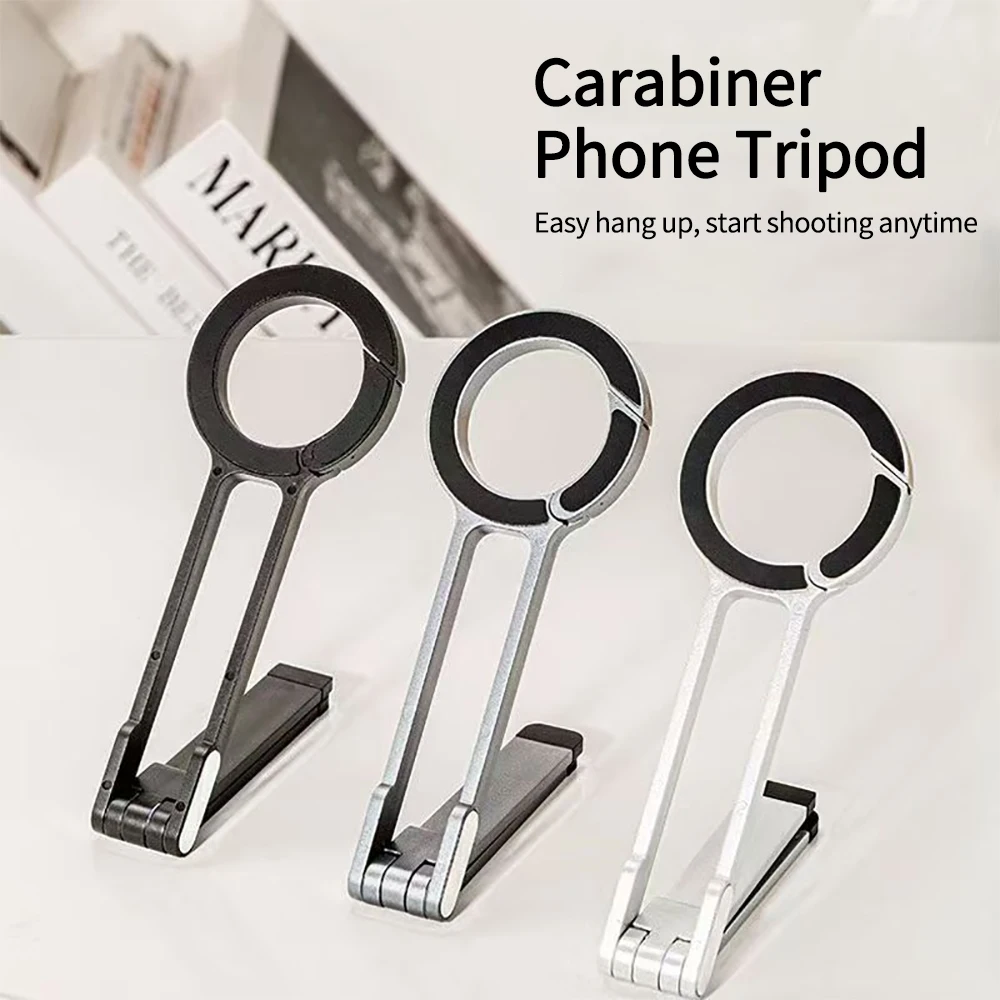 

1 шт., пластиковый держатель для телефона с магнитным кольцом и регулируемым кольцом, магнитная пряжка, складной держатель для телефона для путешествий/автомобиля/стола