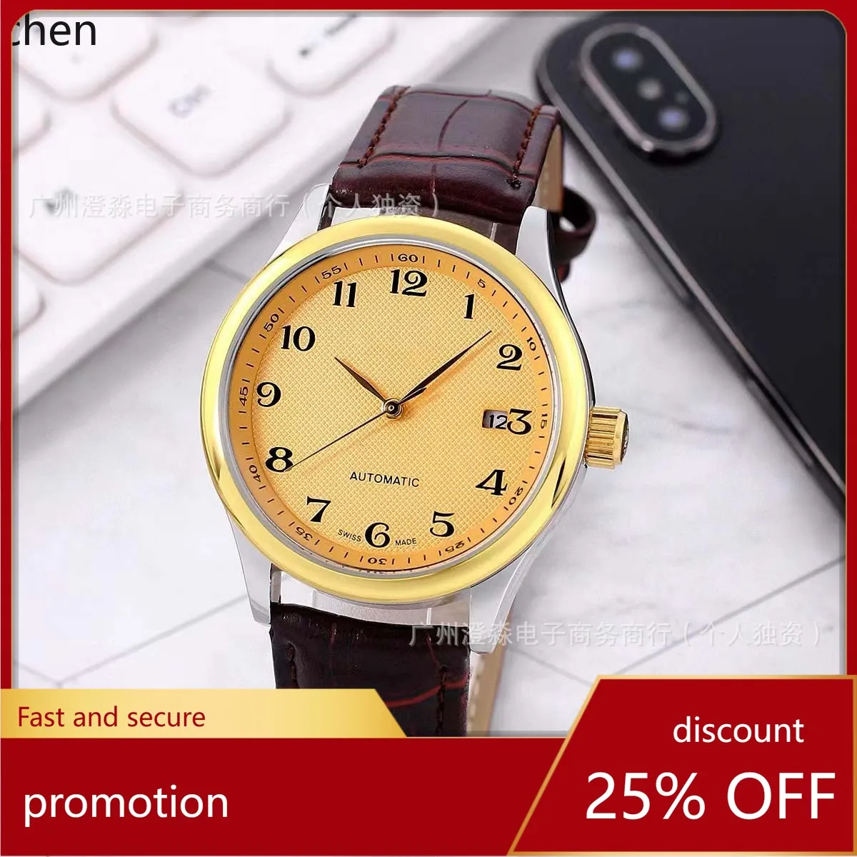 Zml automatic mechanical men's fashion watch
