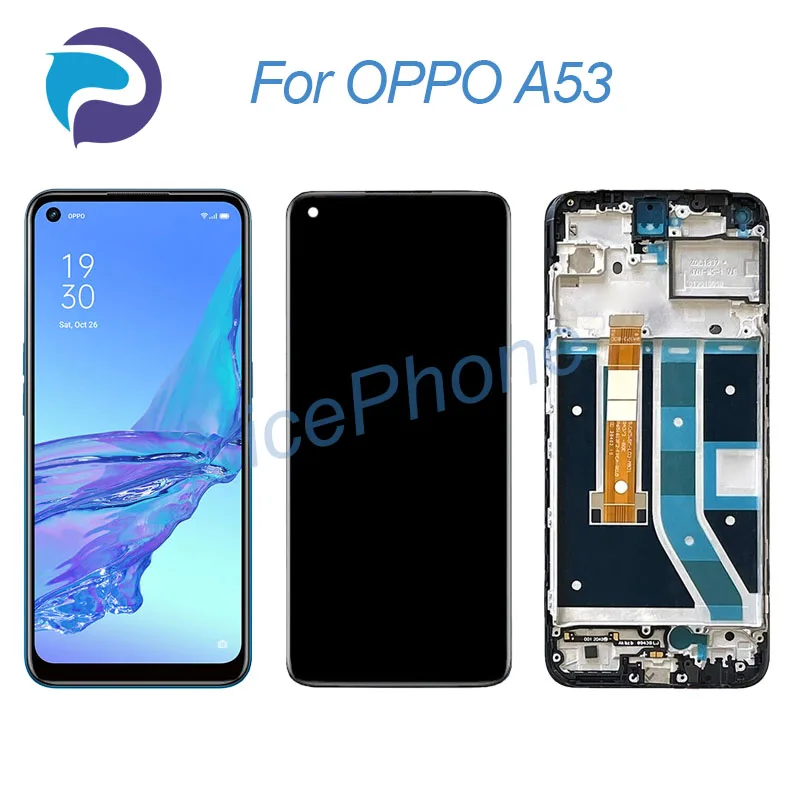 

for OPPO A53 LCD Screen + Touch Digitizer Display 2400*1080 CPH2127, CPH2131 A53 LCD Screen Display