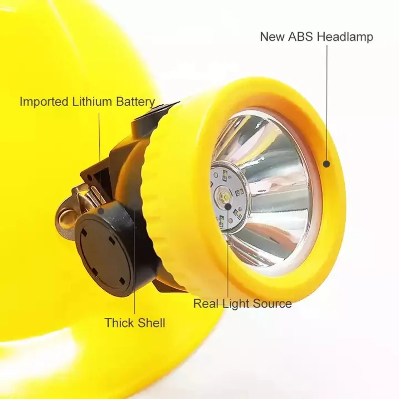 Schnurlose LED-Bergmannslampe BK3000 Mining Light Angelscheinwerfer