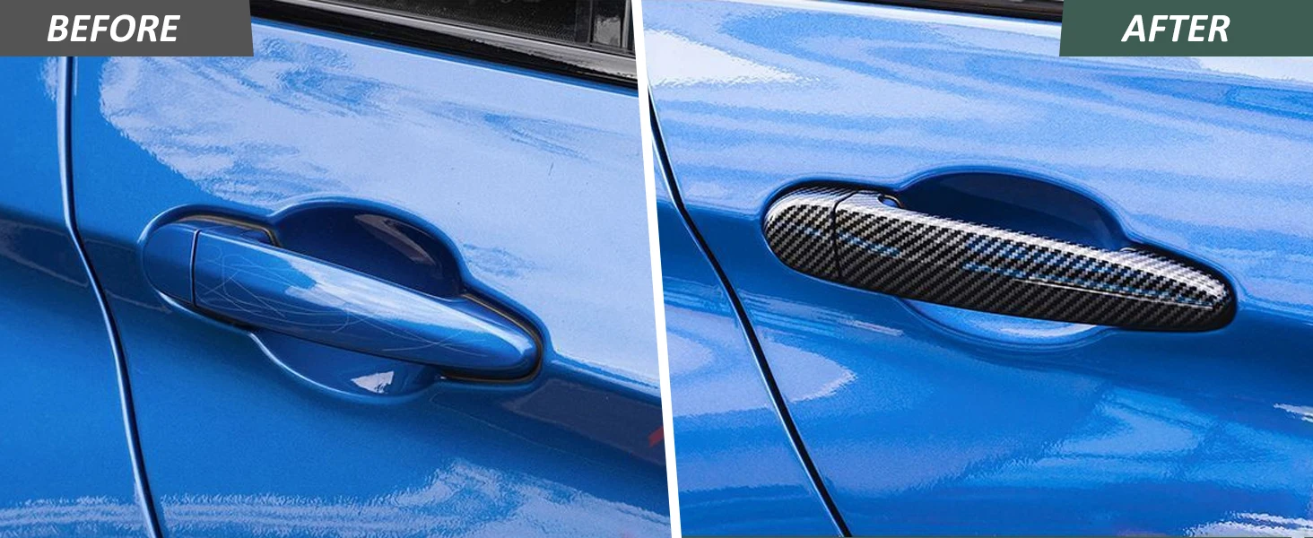 Auto Türgriff Abdeckung Trim Für Renault Kangoo 2 MK2 FC FW 2007 ~ 2020 Außen Externe Schutz Zubehör Schmücken aufkleber – Detail 3