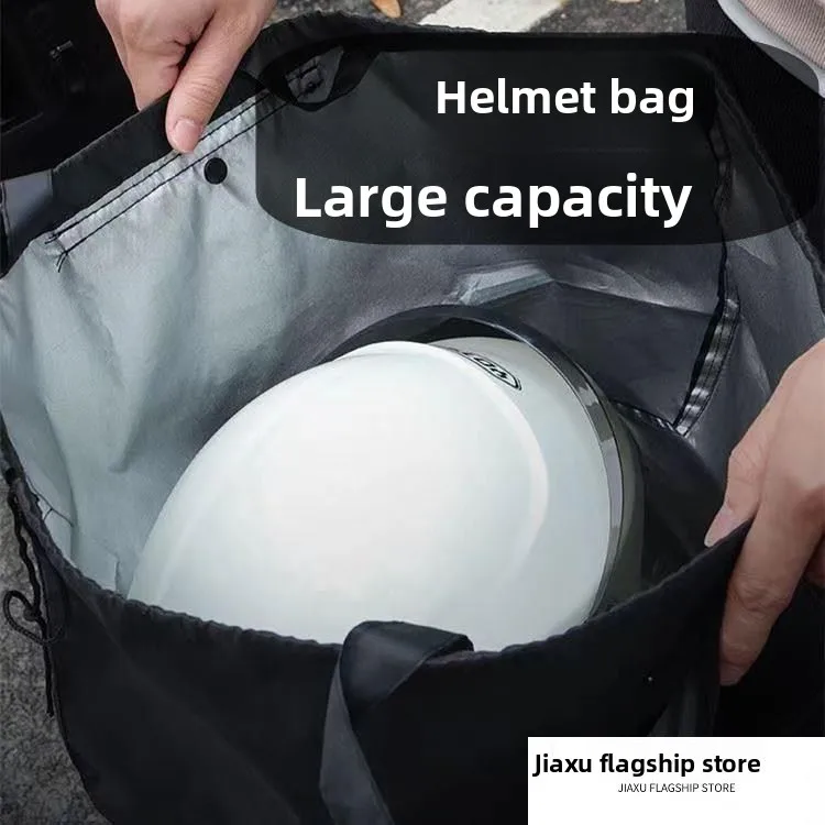 

Waterproof Motorcycle Riding Helmet Bag Full Face Helmet Storage Pouch Dust Protection Hanging Cloth Pocket Bike Veh...