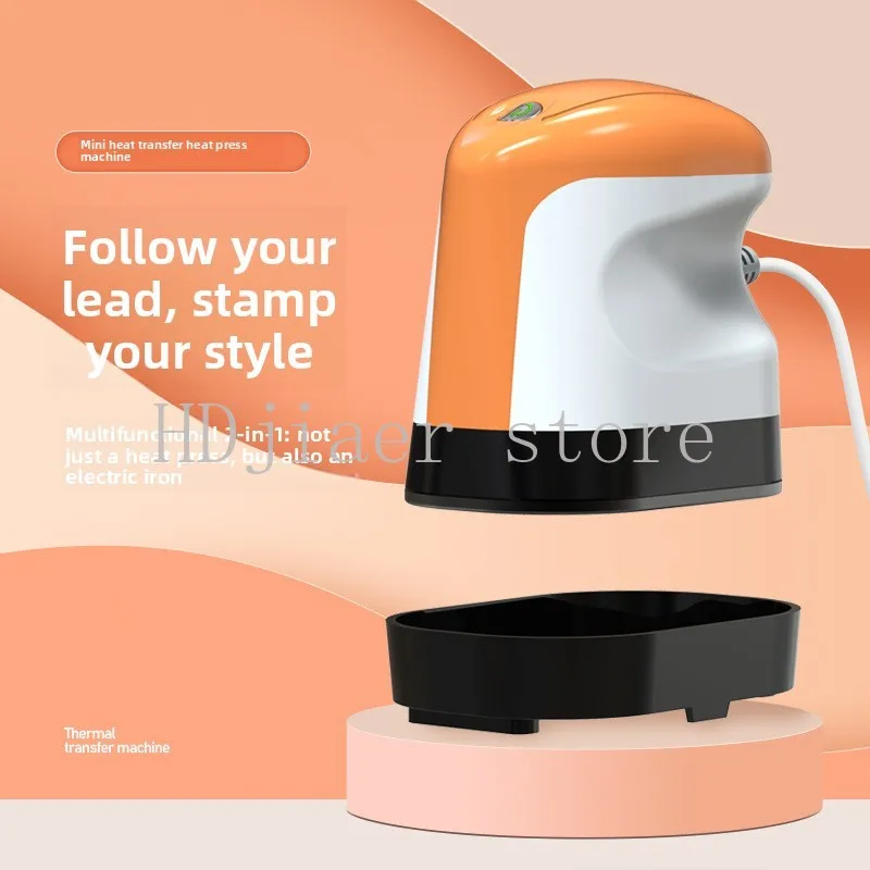 

New Small Mini Heat Press Machine - Electric Iron for LOGO, T-shirt DIY Labels & Heat Transfer