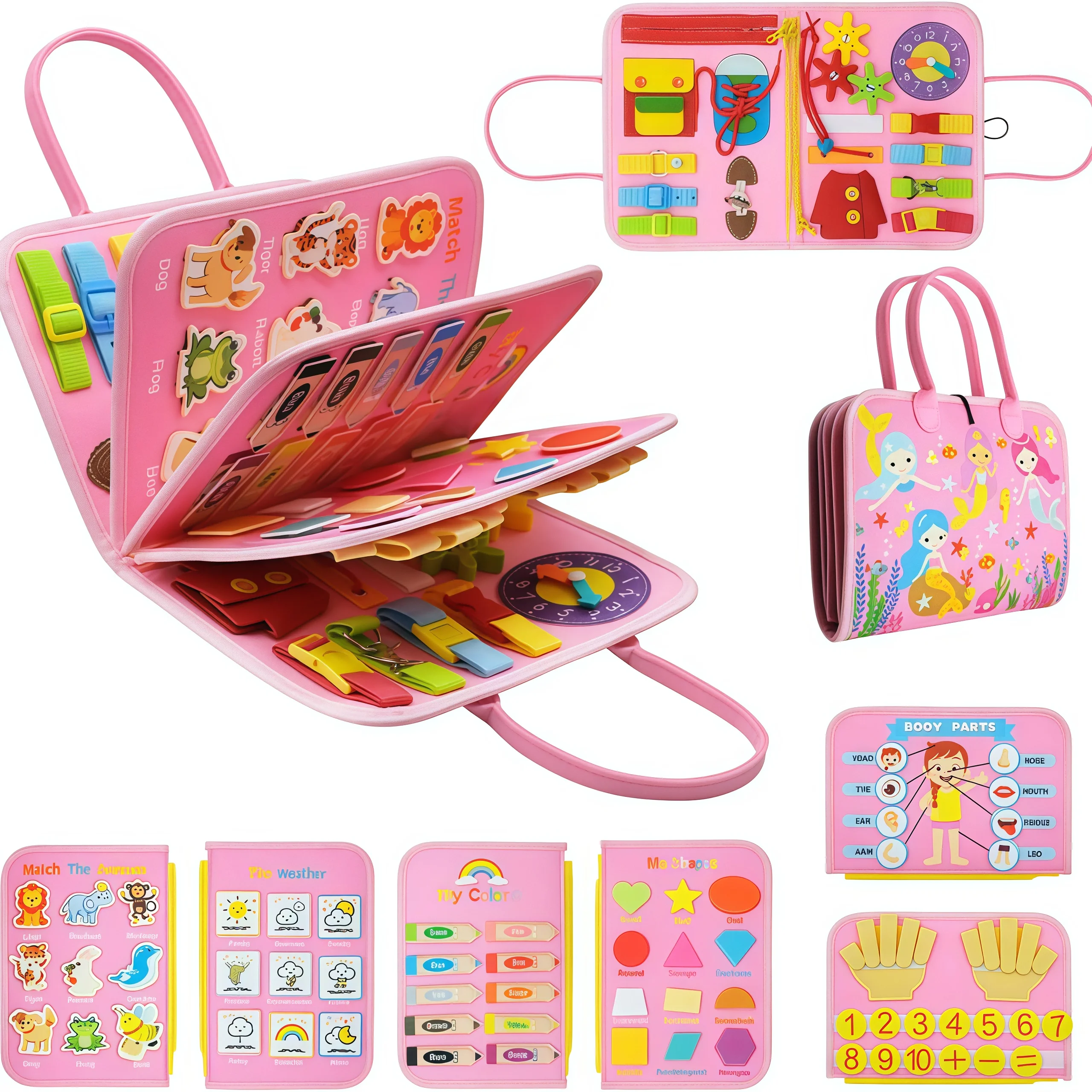 montessori-ocupado-placa-brinquedo-criancas-habilidades-de-vida-treinamento-educacao-pre-escolar-brinquedo-sensorial-aprendizagem-livro-brinquedos-de-viagem-de-motor-fino