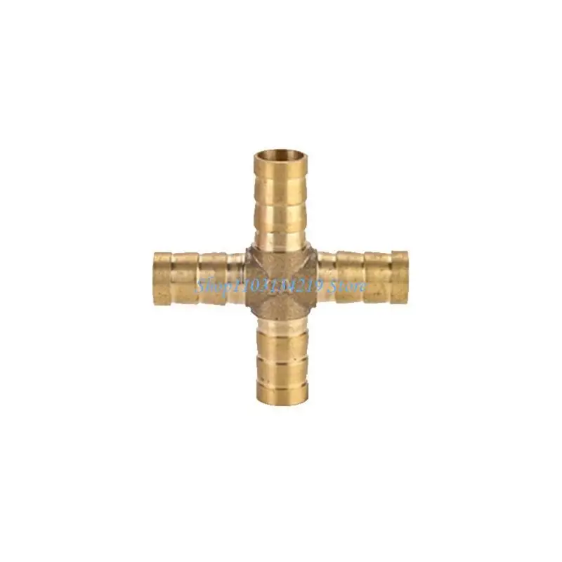 N5KC 2/3/4 Way Joint Splicer Tube Hose Connector Union Brass Water Tube Fitting