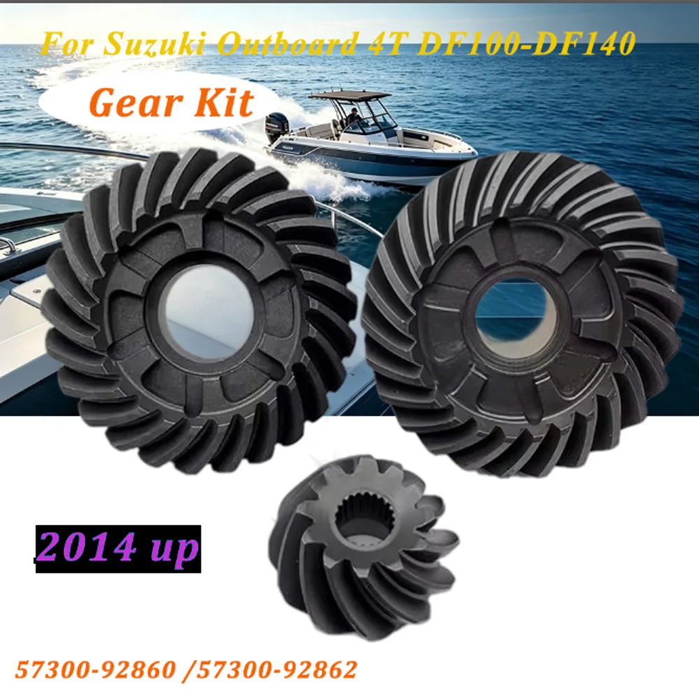 57300-92860 57300-92862 Foward, Reverse, Pinon Gear Kit For Suzuki Outboard Motor 4T DF100 DF115 DF140 2014 up
