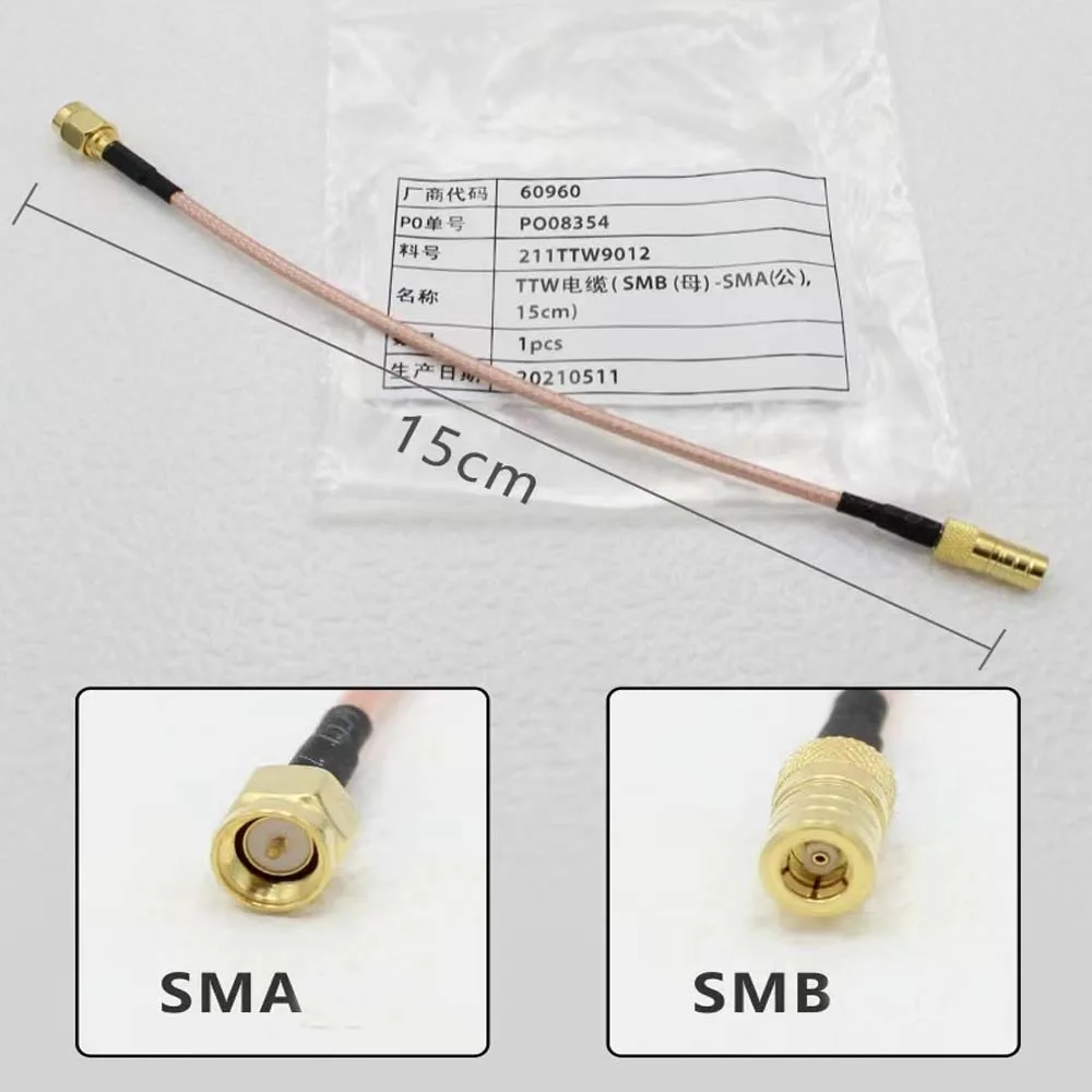 Original Raytools Sensor Cable Transformer Wire SMB-SMA TTW Line For Raytools Fiber Laser Cutting Head BT240 BM109 BM110 BM111