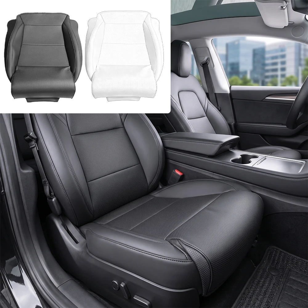 1PCS Highland Leg Support Extension Seat Cover Memory Foam Extender Cushion Interior Accessory For Tesla Model Y Juniper Model 3