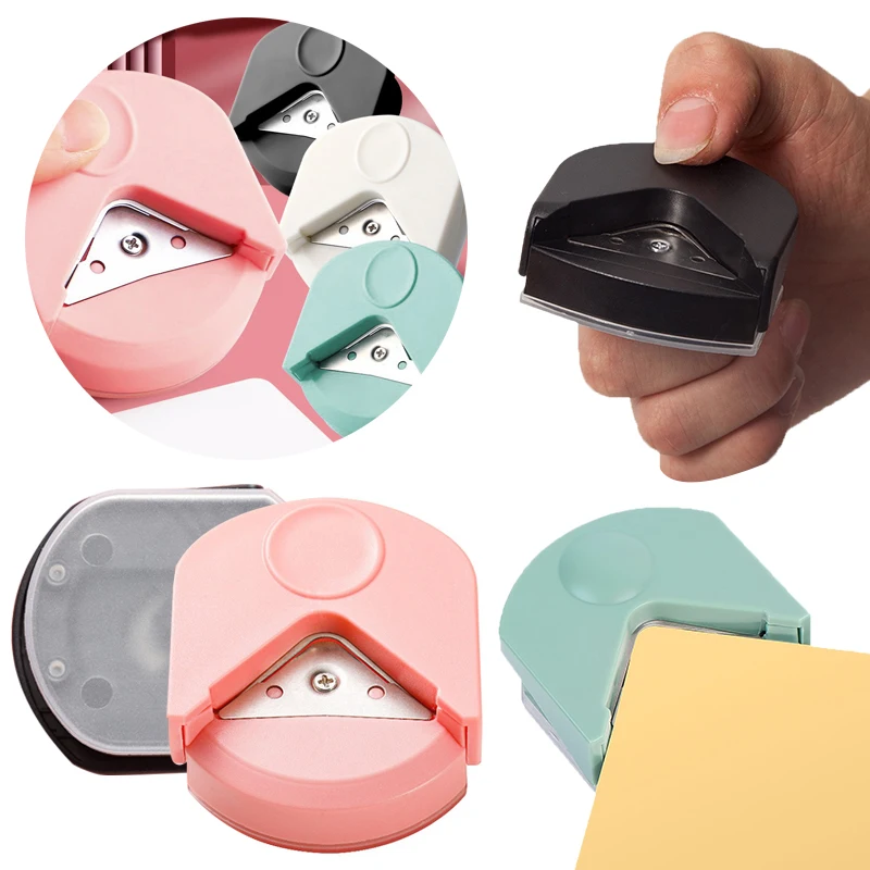 1PC 4mm Radius Corner Rounder Paper Crafts Cardstock DIY 4 Colors Available Home Office School Scrapbooking Stationery Tools ZYF
