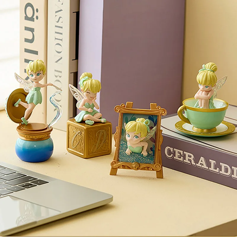 

Disney Питер Пэн и потерянное сокровище серии слепая коробка Питер Пэн Mystery Box кукла Тинкер Белл сумка-сюрприз коллекция игрушка в подарок