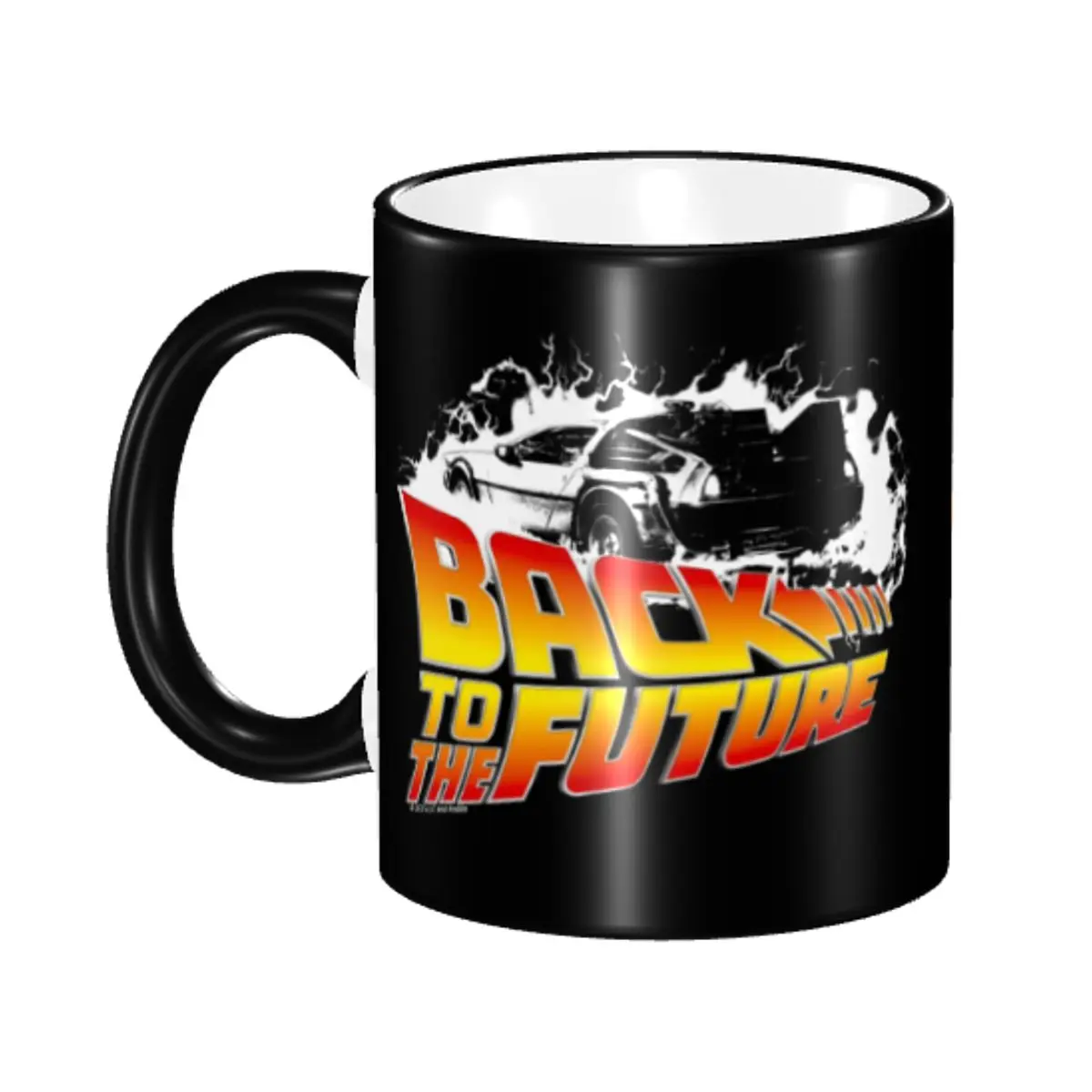 Customized Back To The Future Mugs DIY Funny Film 3D Print Ceramic Milk Tea Coffee Cup