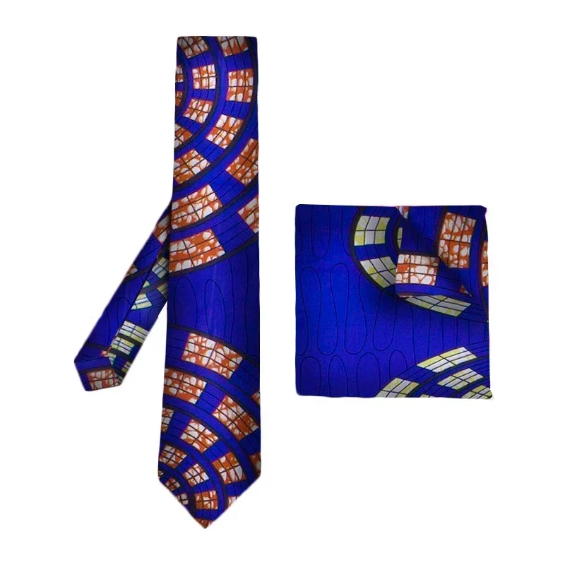 African Print Tie for Men Bohemia African Cotton print fabric Gifts for Men African traditional Men Fake collar WYb309