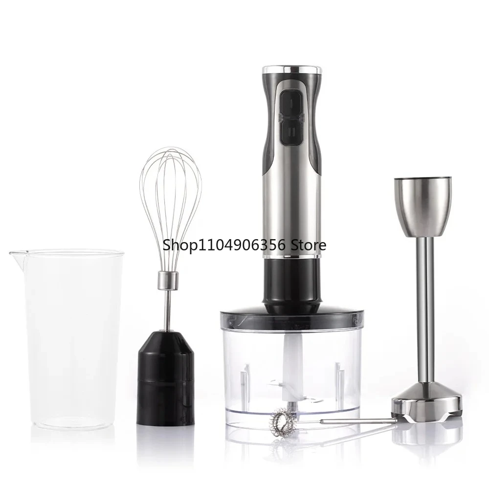 

1600W High Power 4 IN 1 Multi-function Electric Blender Set Household Handheld Blender Juicer Meat Grinder Electric Milk Frother