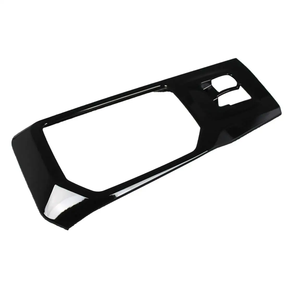 Glossy Black Gear Shift Panel Cover Trim Frame Fit For Toyota Grand Highlander 2024-2025