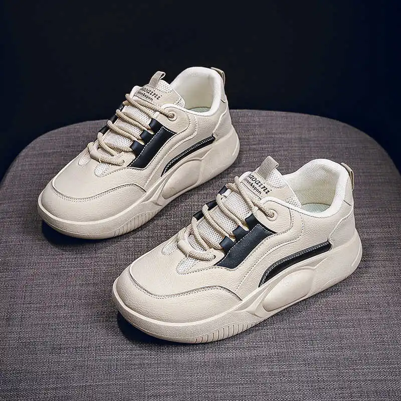 

Rap Thick Heel Mountain Shoes For Women Boots For Tourism And Hiking Sneakers Luxury Brand Ladies Sports Trendy Athletic