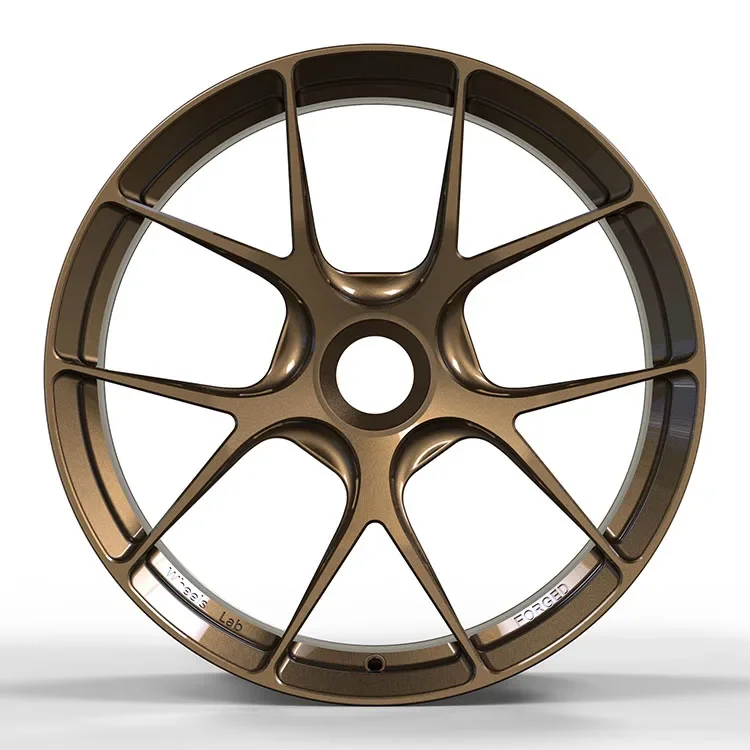 Center Lock Forged Rims 18 19 20 Satin Bronze Wheels For porsc 991 GT3