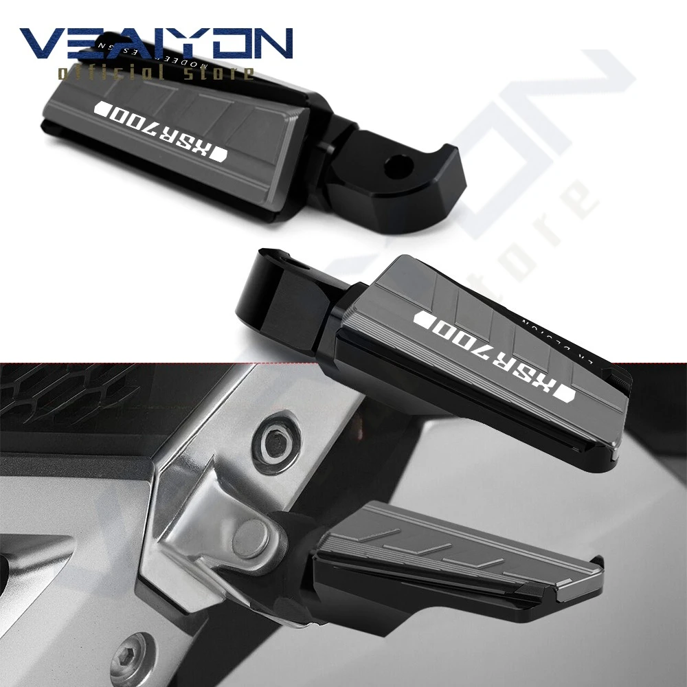 For XSR 700 XSR700 2016 2017 2018 2019 2020 2021 Rider Foot Rests Pedal Scooter Front Footrest Foot Peg motorcycle accessories