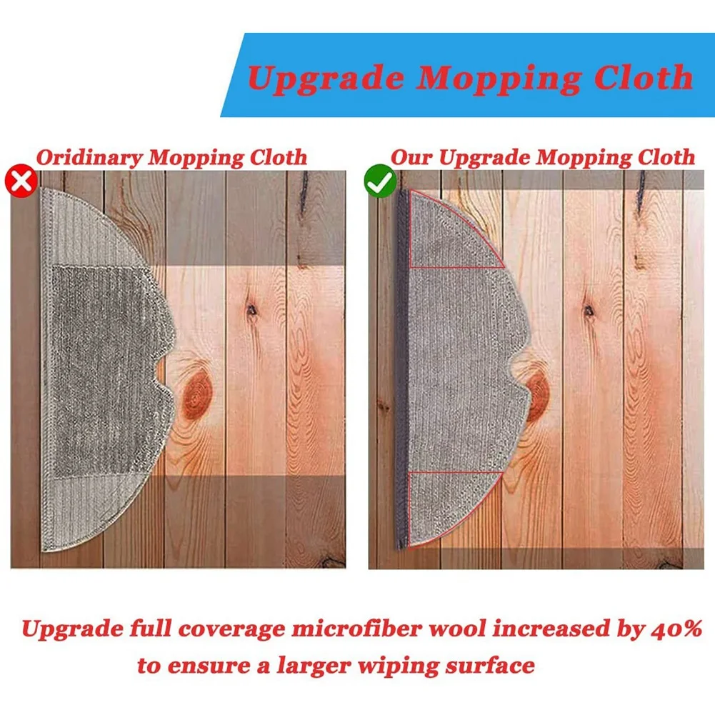 BISM1 Zubehör-Set für Xiaomi Roborock S5 Max S6 Max S6 Pure S6 MaxV S50 S51 S55 S60 S65 S5 S6 Staubsaugerteile