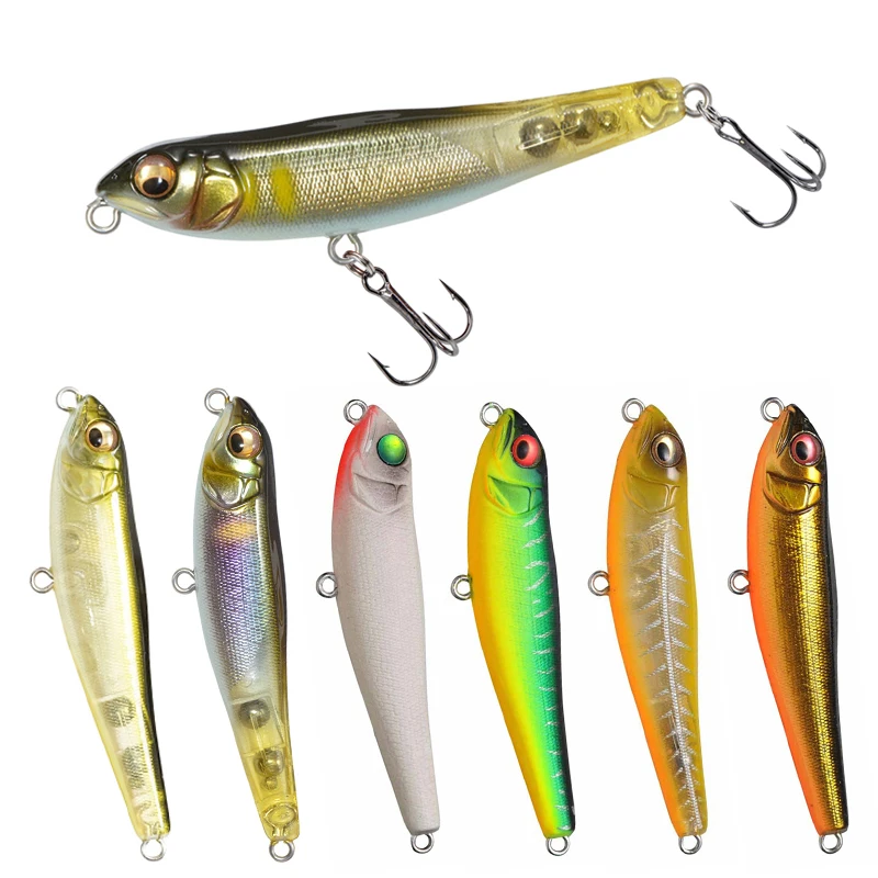 Señuelo Lápiz Hundimiento Lento – Swimbait para Trucha y Lubina - imagen 2