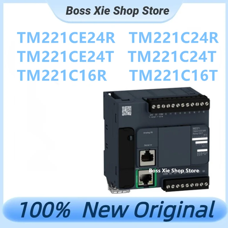 New Original TM221C16R TM221C16T Tm221ce24r Tm221ce24t Tm221c24r Tm221c24t