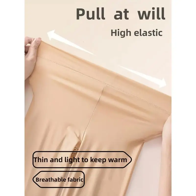 Medias de nailon de alta elasticidad para mujer, pantalones de pijama adecuados para Otoño e Invierno, ropa interior perfecta, puntas finas para mujer, 40-80kg, nuevo diseño