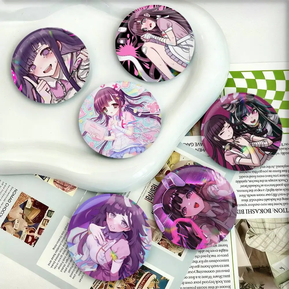 

Video Game M-Mikan Tsumiki Badges 25 32 44 58 75 mm Round Fans Collect Friends Gifts Brooch Souvenir
