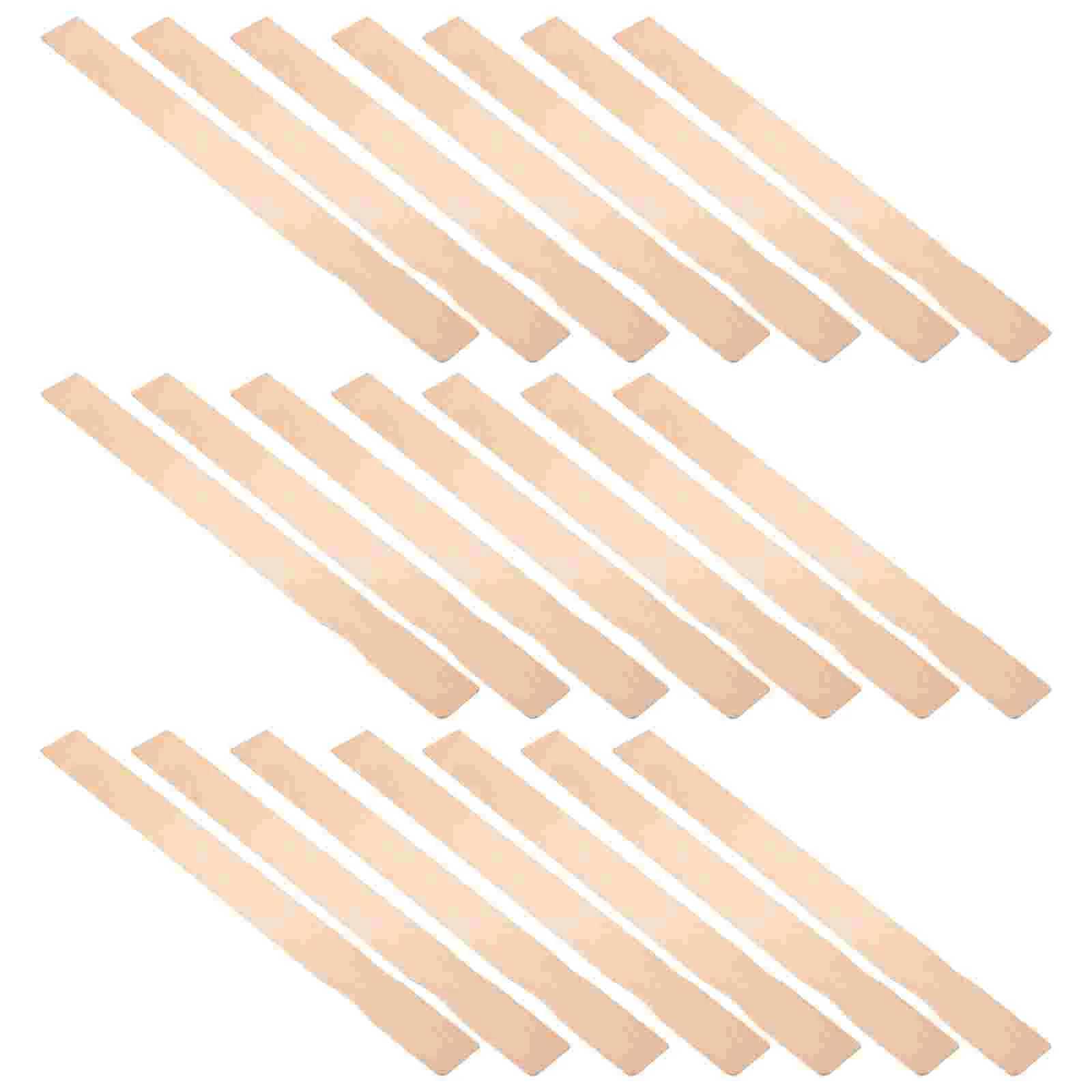 20 Pcs Paint Stick Stir Wand Mixing Rod Stirrer Household Supply Wood Stirring Whisking