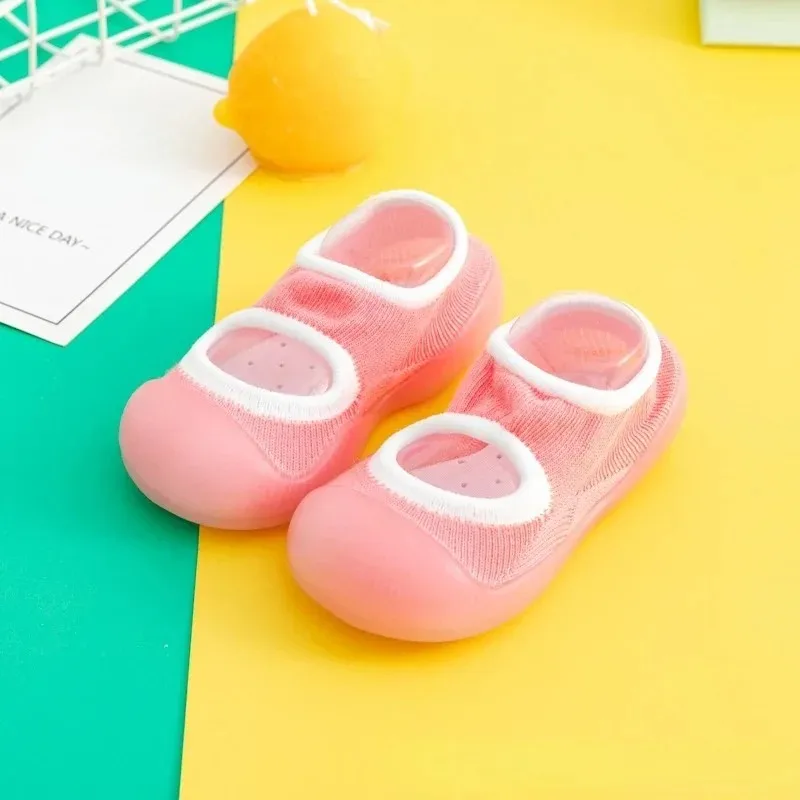 

Spring Summer Baby Toddler Shoes Cute Cartoon Thin Soft Bottom Hole Shoes Baby Boy Baby Girl Floor Shoes New Born Baby Booties