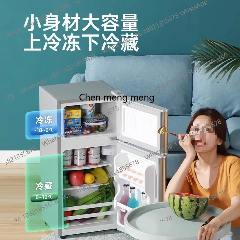 Refrigerador de gran capacidad para casa de alquiler de dos puertas refrigeradas para el hogar