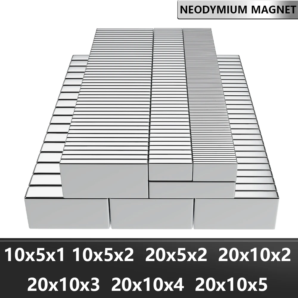 

Square Neodymium Magnet Block NdFeB N35 Rare Earth Super Powerful Strong Permanent Magnetic for Various Applications