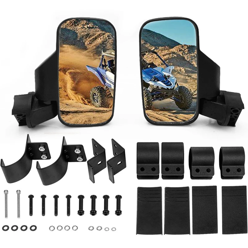 UTV ATV Rearview Mrror Side Mirror Set Rearview Mirror Rearview Mirror All-Terrain Vehicle Side Mirror Automotive Supplies