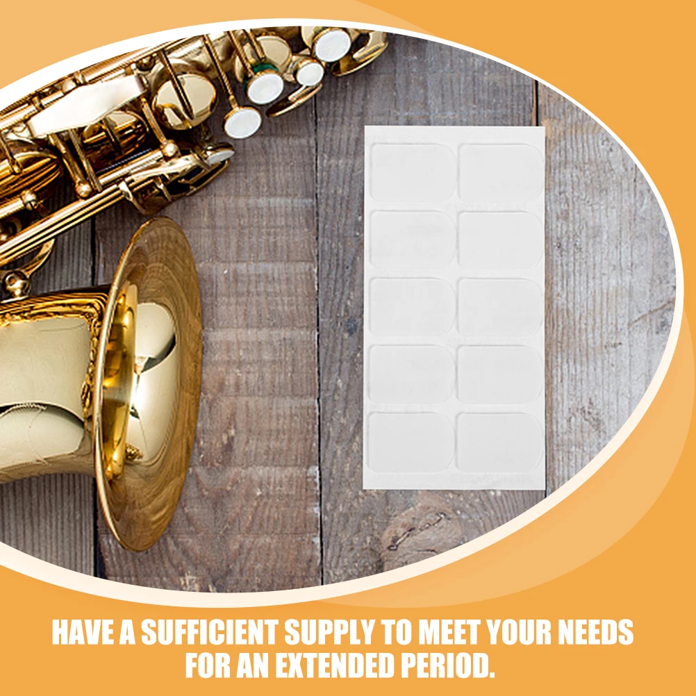 

80 Pcs Teeth Pads Silicone Tooth Saxophone Accessories Silica Gel Alto Mouthpiece