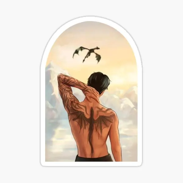 

Xaden Riorson Back 5PCS Stickers for Living Room Background Cute Decorations Laptop Stickers Car Wall Decor Bumper Cartoon