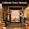 Custom Photo Fall Garden Flag, Personalized Autumn Yard Decor llz