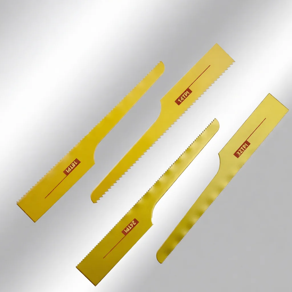 Pneumatic Reciprocating Saw Blade Bi-Metal Fine Cut Tool For Wood Metal Aluminum PVC Pipe Industrial Cutting Part