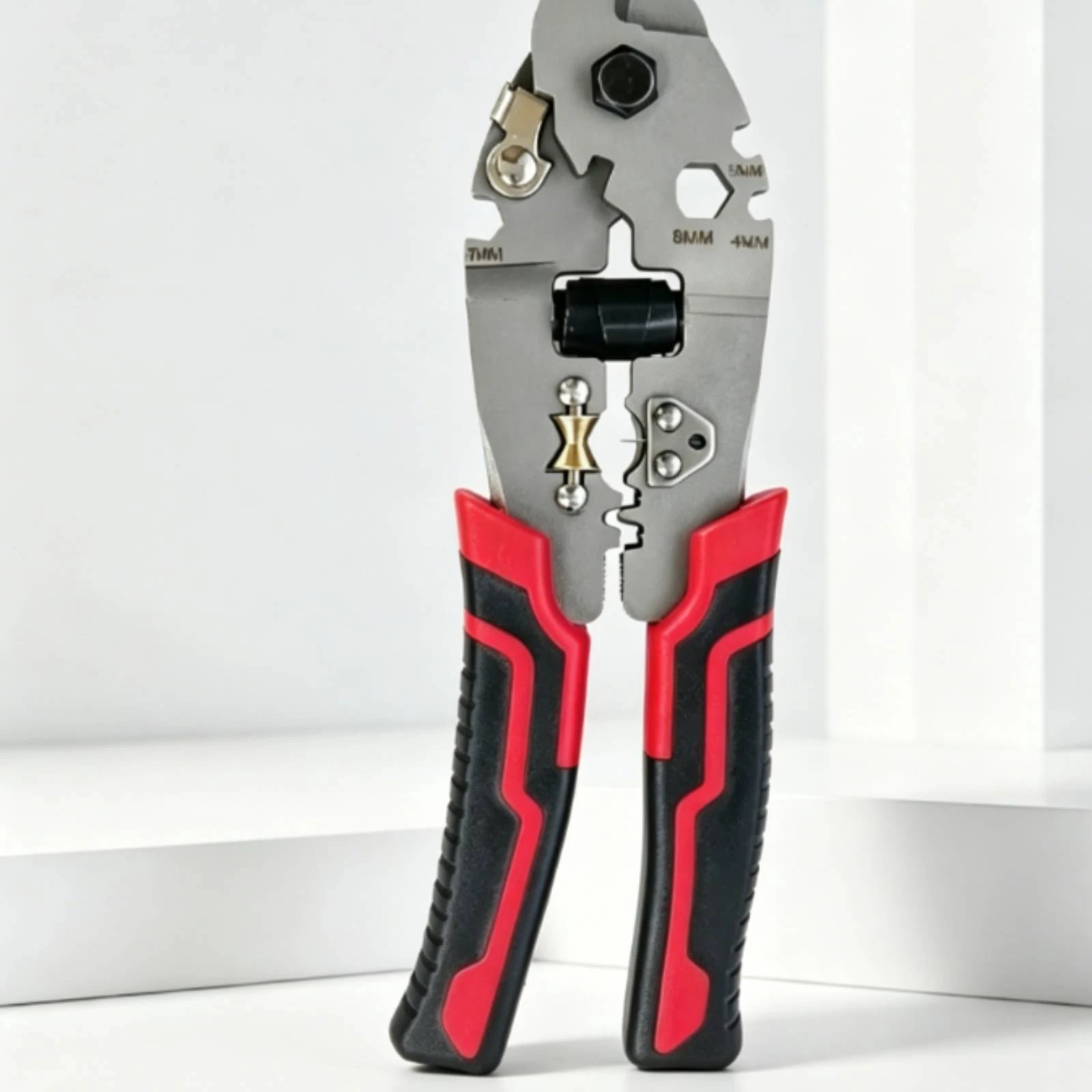 

Wire Rope Cutter Plier Stamped Metal Head Rope Cutting Plier Repair Tool Grip Coated Multi-Function