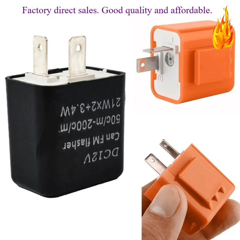 

Светодиодное реле мигалки для мотоцикла, 12 В, регулируемая частота, индикатор указателя поворота для светодиодных фонарей, вспышка Hyper